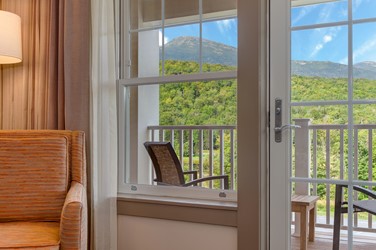 View from Guest Room of Mt Washington